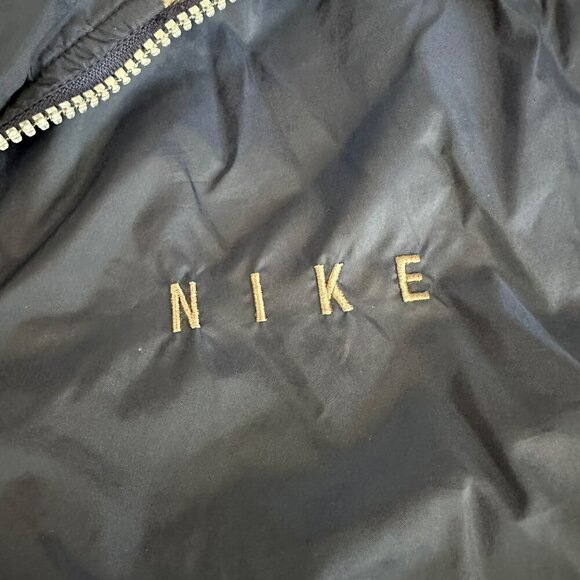 Vintage Nike blue and gray Full Zip Up Windbreaker jacket men's size XL - Picture 9 of 11